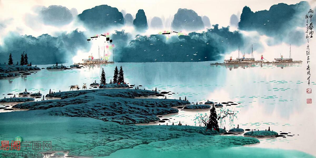国画最新章节，传统与创新的完美交融