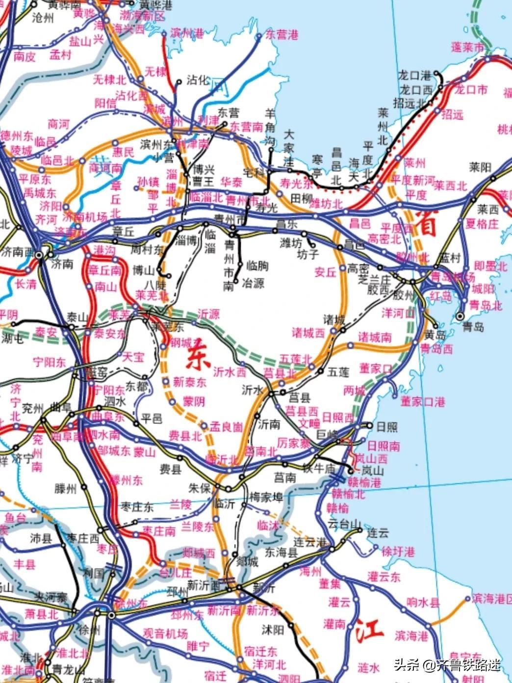 济莱临高铁最新规划图，连接未来的飞速交通网络